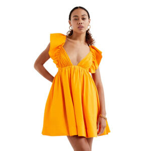 $234 For Love & Lemons Clementine Mini Dress Size XS